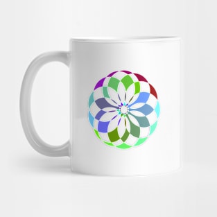 Colorful Abstract Circle Mug